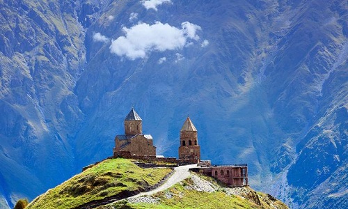 Храм Гергети http://CoolGeorgia.com Храм Гергети