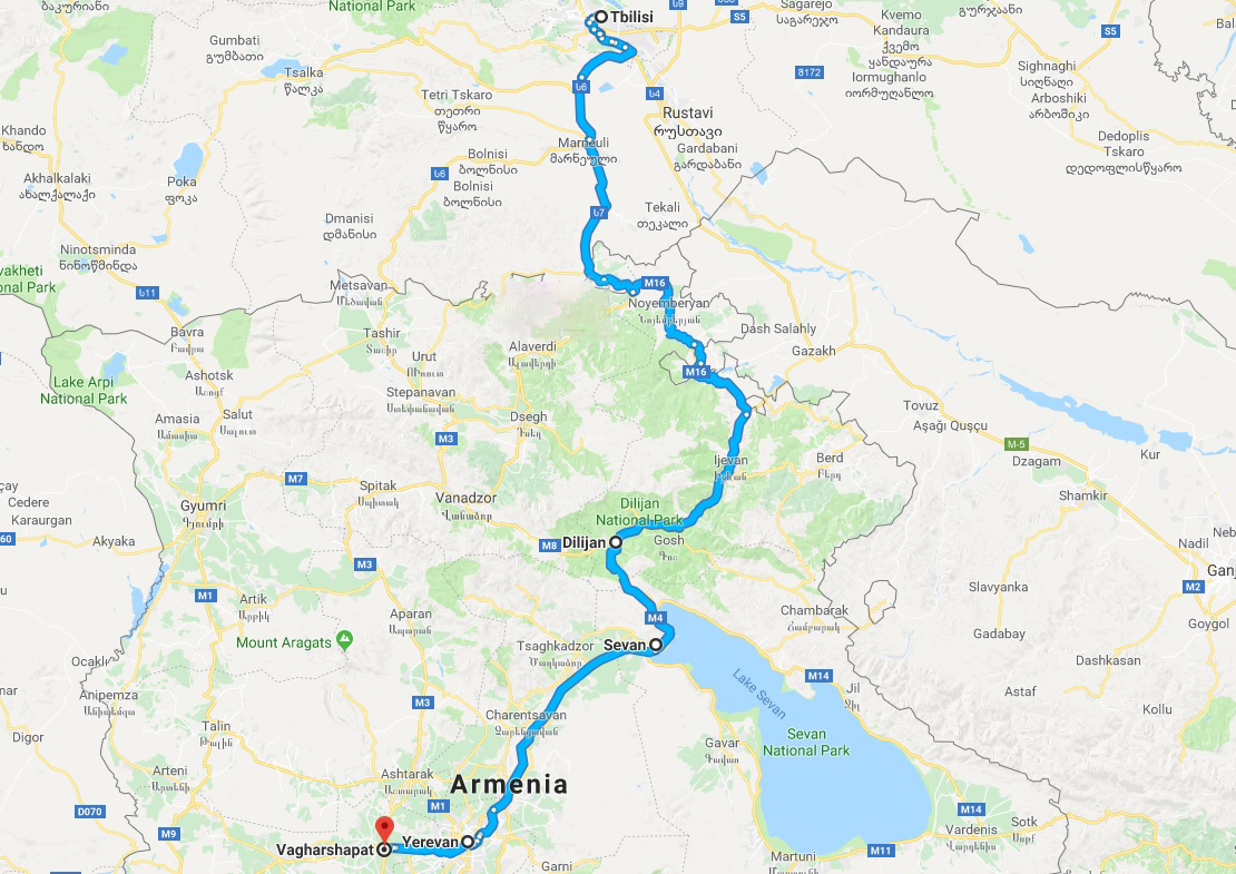 Экскурсия в Армению из Тбилиси