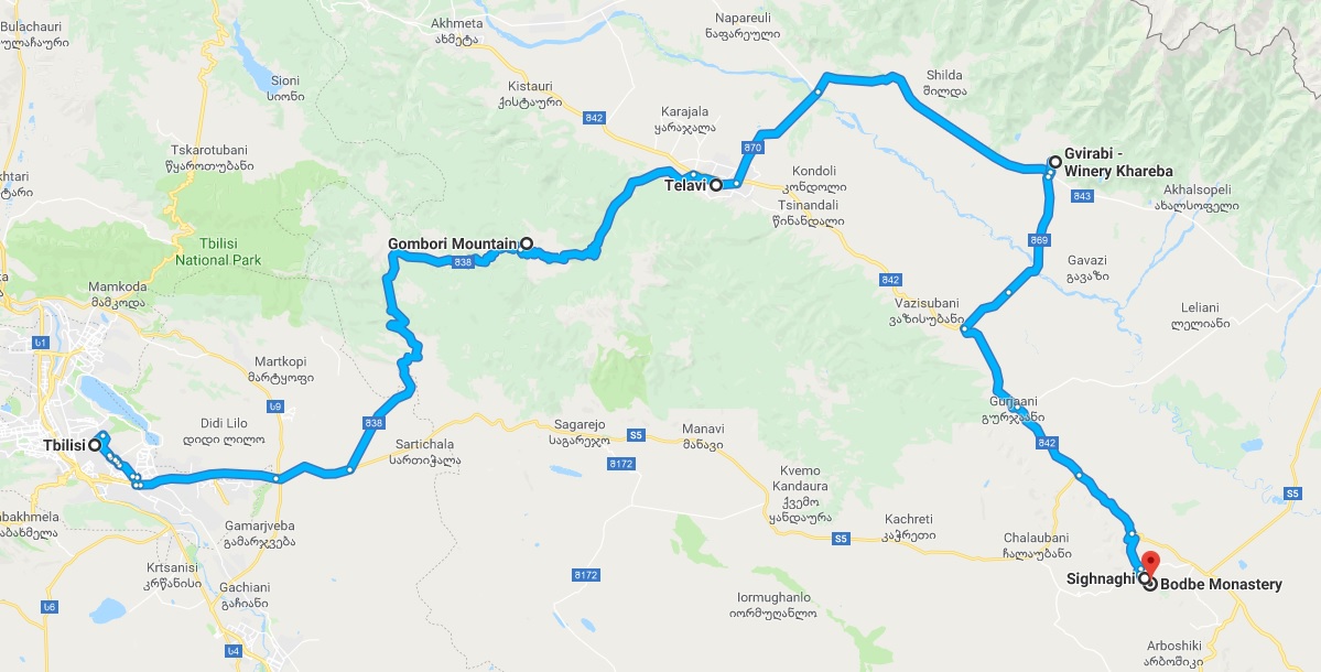 Экскурсия в Кахетию