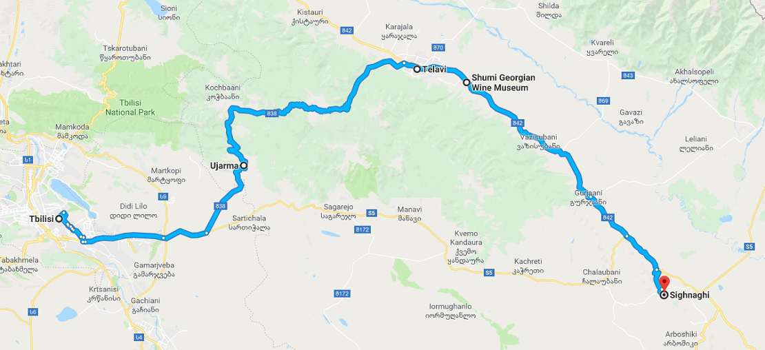 Экскурсия в Кахетию
