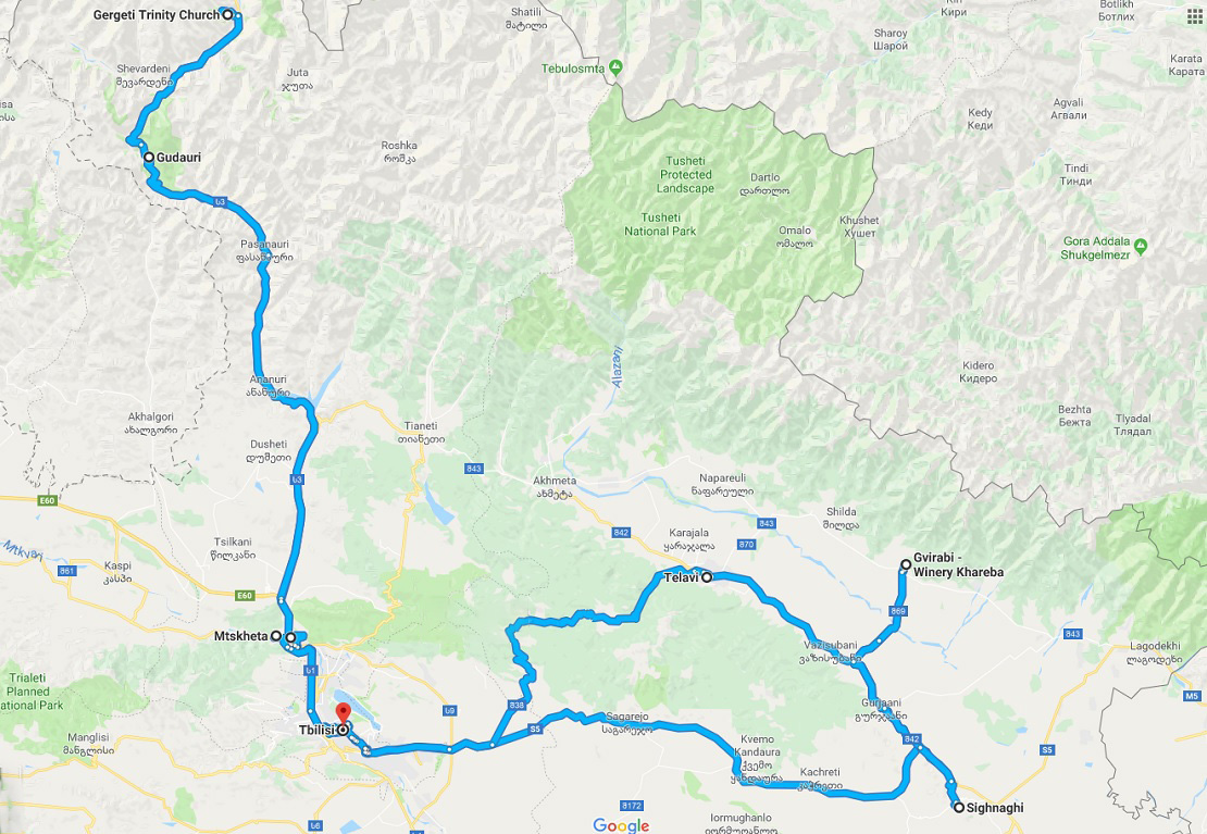 Кулинарный тур в Грузию на 7 дней